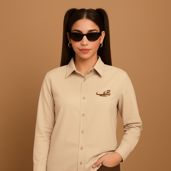 Qaid Code Dress Shirt - Image 2