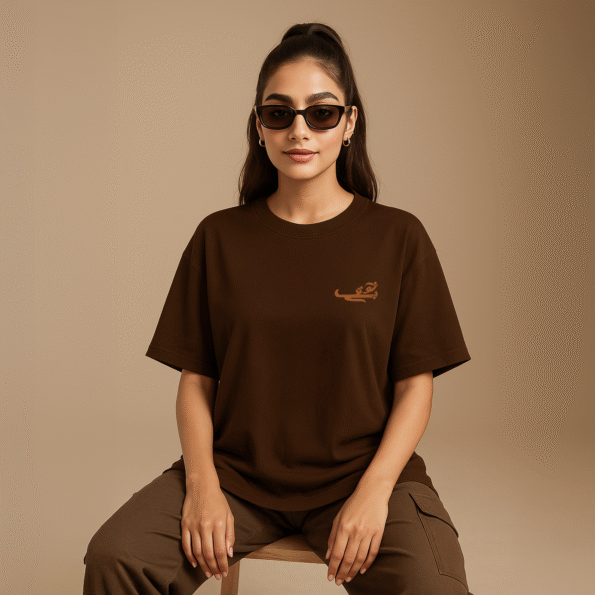 Gul graphic t-shirt.
